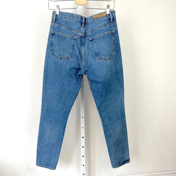 GRLFRND Karolina Jeans Green Eyed Lady Wash Button Fly Blue 27 - Picture 3 of 9